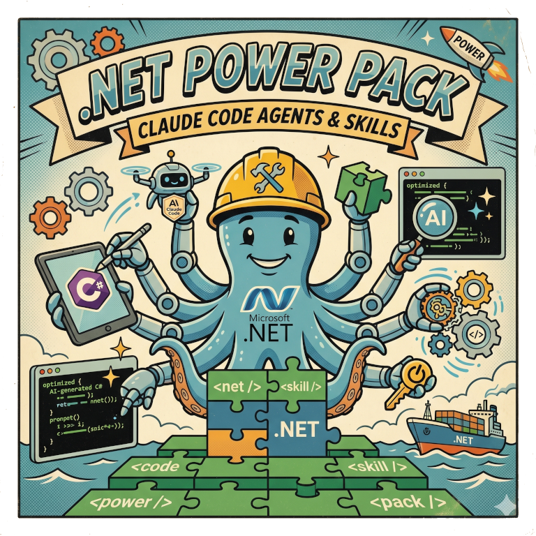.NET Power Pack — Claude Code agents and skills for .NET developers